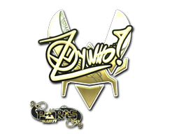Buy CS2 sticker Sticker | ZywOo (Gold) | Paris 2023 skin
