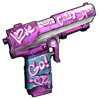 Buy Rust semi auto pistol Crazy Love SAP skin