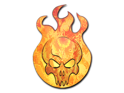 Buy CS2 sticker Sticker | Incineration (Holo) skin