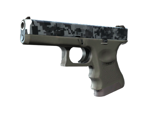 Buy  pistol StatTrak™ Glock-18 | Steel Disruption (Factory New) skin