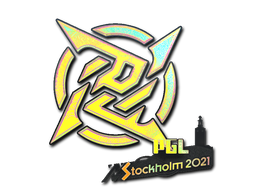 Buy CS2 sticker Sticker | Ninjas in Pyjamas (Holo) | Stockholm 2021 skin