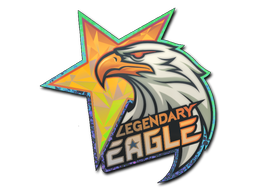 Buy CS2 sticker Sticker | Legendary Eagle (Holo) skin