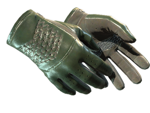 Buy CS2 gloves ★ Driver Gloves | Racing Green (Minimal Wear) skin