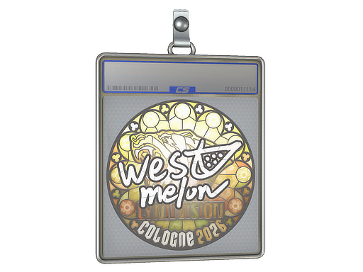 Buy CS2 charm Sticker Slab | westmelon | Cologne 2026 skin