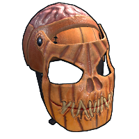 Buy Rust metal facemask Evil Pumpkin Facemask skin