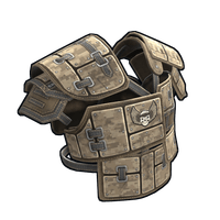 Buy Rust clothing Desert Raiders Roadsign Vest skin