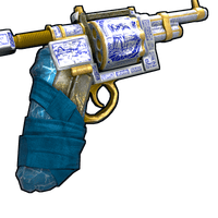 Buy Rust weapon Porcelain Revolver skin