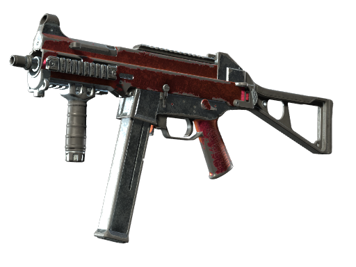Buy CS2 smg UMP-45 | Crimson Foil (Battle-Scarred) skin