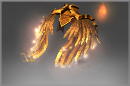 Buy Dota 2 wearable Inscribed Golden Wyrmwrought Flare skin