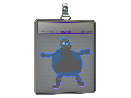 Buy CS2 charm Sticker Slab | Poorly Drawn SAS (Holo) skin