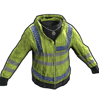 Buy Rust clothing Yellow Police Jacket skin