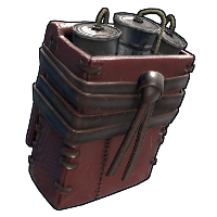 Buy Rust satchel explosives Red Leather Day skin