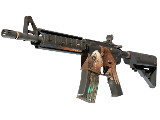 Buy CS2 rifle StatTrak™ M4A4 | Griffin (Well-Worn) skin
