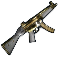 Buy Rust mp5 Black Gold MP5 skin