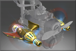 Buy Dota 2 wearable Corrupted Golden Atomic Ray Thrusters skin