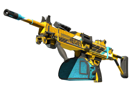 Buy CS2 machinegun StatTrak™ Negev | Power Loader (Well-Worn) skin