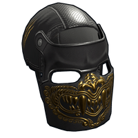 Buy Rust armor Dragon Rage Facemask skin