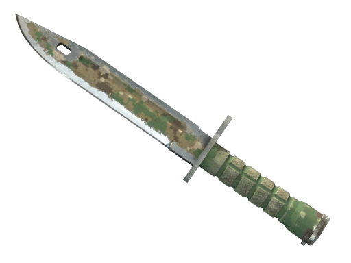 Buy CS2 knife ★ StatTrak™ Bayonet | Forest DDPAT (Battle-Scarred) skin