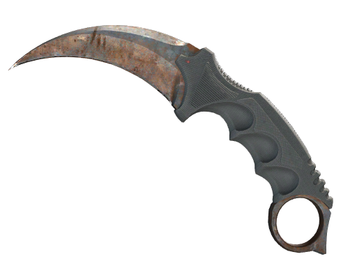 Buy CS2 knife ★ StatTrak™ Karambit | Rust Coat (Battle-Scarred) skin