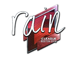 Buy CS2 sticker Sticker | rain (Foil) | Boston 2018 skin