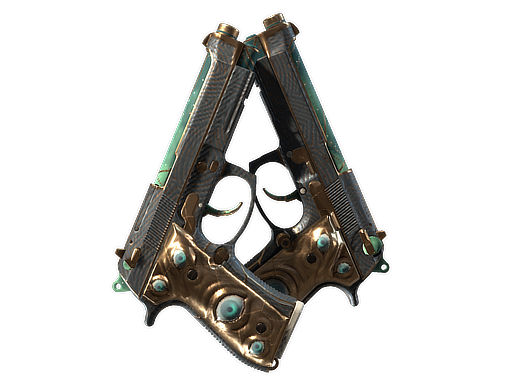 Buy CS2 pistol StatTrak™ Dual Berettas | Angel Eyes (Factory New) skin