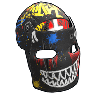 Buy Rust armor Bombing Facemask skin