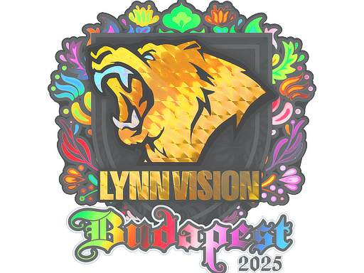 Buy CS2 sticker Sticker | Lynn Vision (Holo) | Budapest 2025 skin