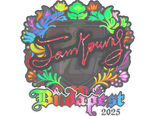 Buy CS2 sticker Sticker | JamYoung (Holo) | Budapest 2025 skin