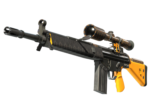 Buy CS2 sniper rifle G3SG1 | Orange Kimono (Minimal Wear) skin