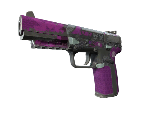 Buy CS2 pistol StatTrak™ Five-SeveN | Violent Daimyo (Battle-Scarred) skin