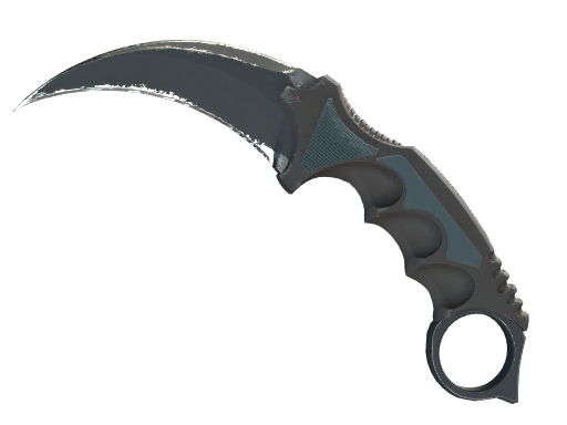Buy CS2 knife ★ StatTrak™ Karambit | Night (Field-Tested) skin