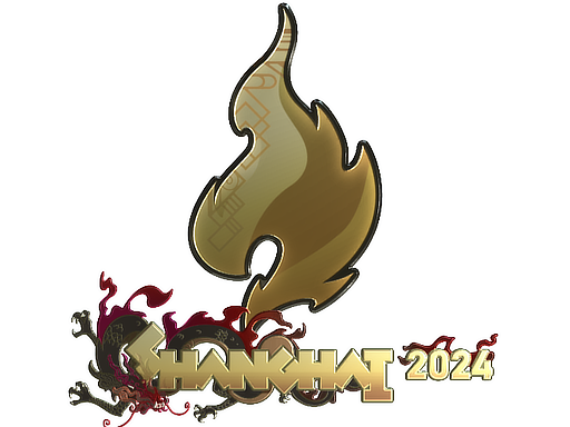 Buy CS2 sticker Sticker | Passion UA (Gold) | Shanghai 2024 skin