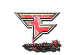 Buy CS2 sticker Sticker | FaZe Clan (Holo) | Antwerp 2022 skin
