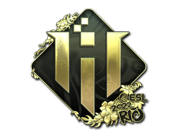 Buy CS2 sticker Sticker | IHC Esports (Gold) | Rio 2022 skin