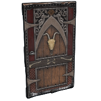 Buy Rust wooden door Bone Collector Door skin