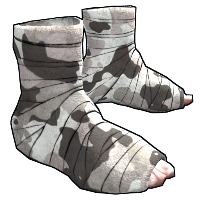 Buy Rust burlap shoes Arctic Protection Burlap Shoes skin