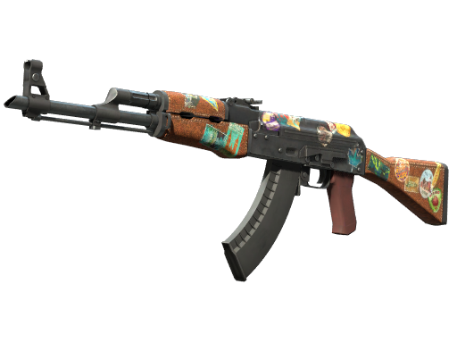 Buy CS2 rifle AK-47 | Jet Set (Battle-Scarred) skin
