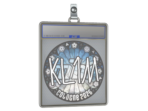 Buy CS2 charm Sticker Slab | kl1m | Cologne 2026 skin