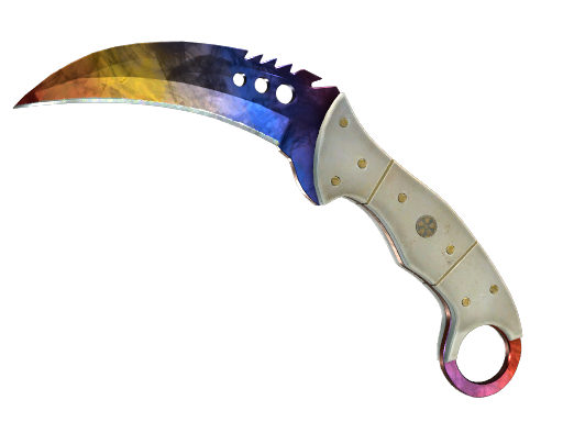 Buy CS2 knife ★ Talon Knife | Marble Fade (Factory New) skin