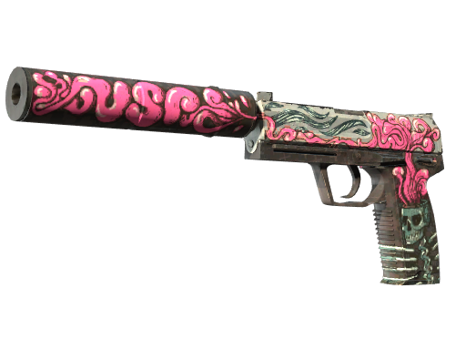 Buy CS2 pistol StatTrak™ USP-S | Cortex (Well-Worn) skin