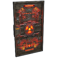 Buy Rust armored metal door Nuke Room Armored Door skin