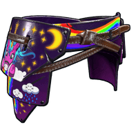 Buy Rust clothing Rainbow Pony Roadsign Pants skin