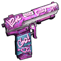 Buy Rust weapon Crazy Love SAP skin