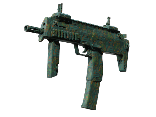 Buy CS2 smg MP7 | Teal Blossom (Minimal Wear) skin