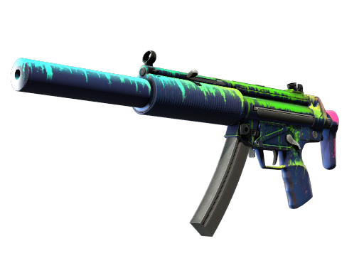 Buy CS2 smg StatTrak™ MP5-SD | Phosphor (Minimal Wear) skin
