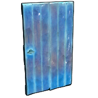 Buy Rust wooden door Ice Door skin