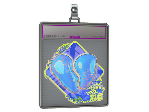 Buy CS2 charm Sticker Slab | 00 Nation (Holo) | Rio 2022 skin
