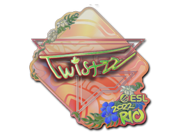 Buy CS2 sticker Sticker | Twistzz (Holo) | Rio 2022 skin