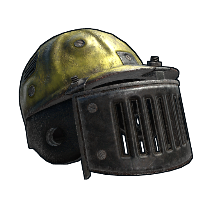 Buy Rust rifle helmet Blast Shield Helmet skin