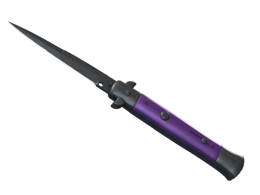 Buy CS2 knife ★ Stiletto Knife | Ultraviolet (Minimal Wear) skin
